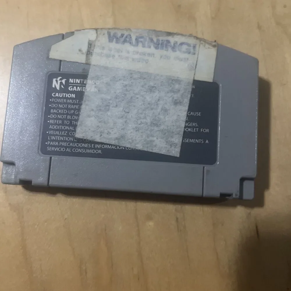 War Gods Nintendo 64 N64 Game Cartridge‎ Midway Action Rated M Used